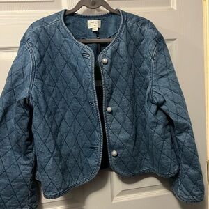 NWT Kate Spade target colab denim jacket